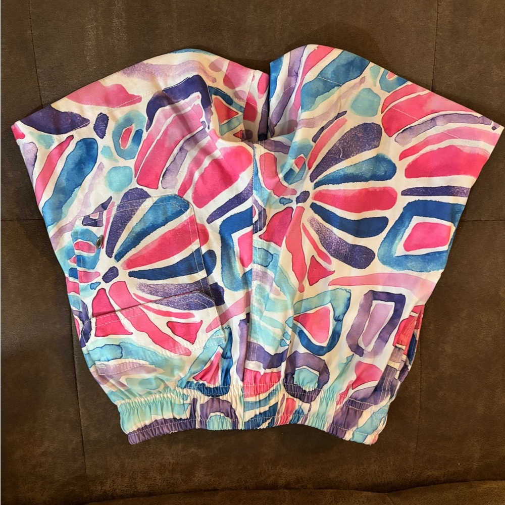 Kenny Flowers Boys Waikiki Swim Trunks Sz 6 - Picture 2 of 3